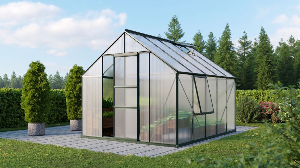 Produktbild Vitavia Gewächshaus Meridian 1 8300 HKP 4 mm smaragd