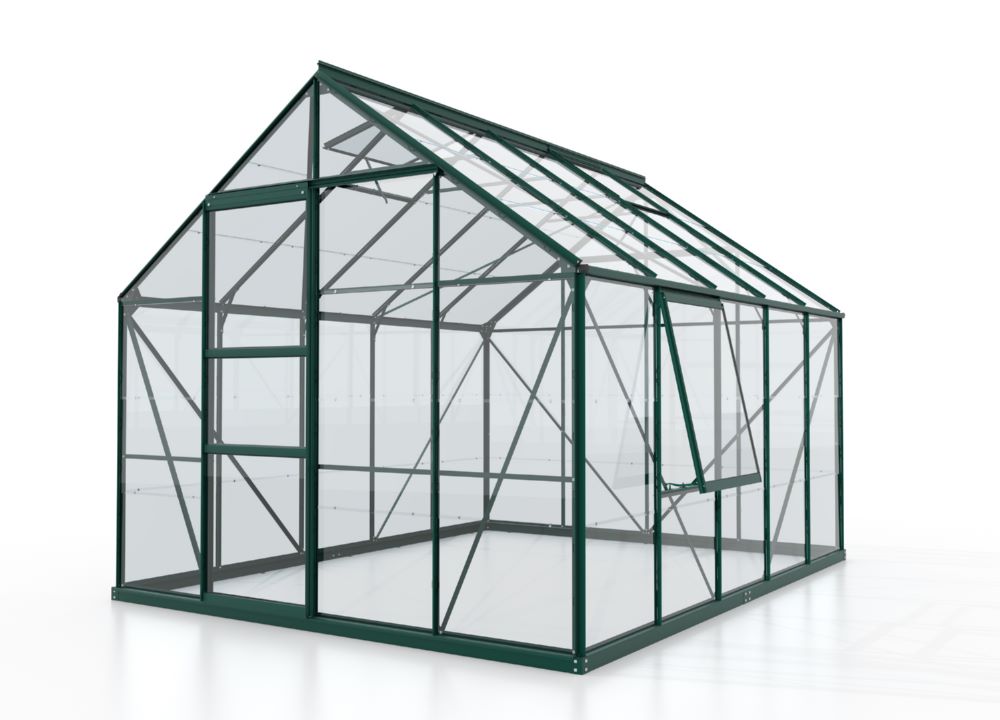 Produktbild Vitavia Gewächshaus Meridian 1 8300 ESG 3 mm in smaragd