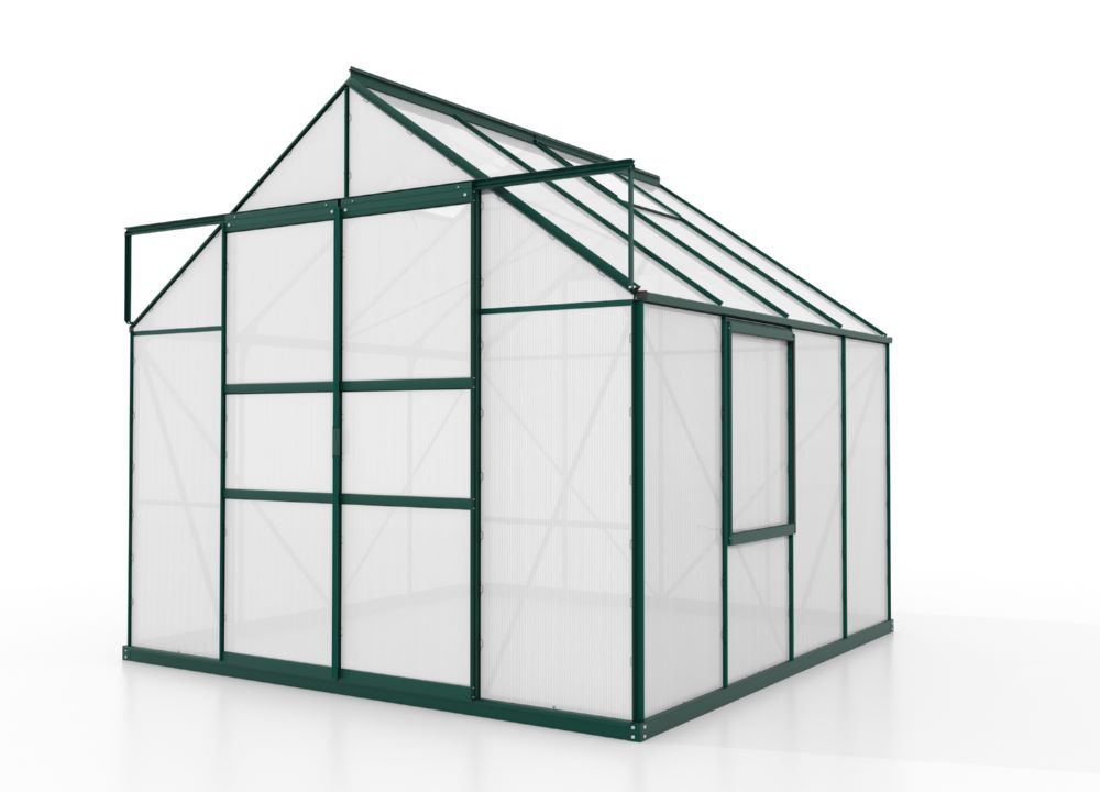 Produktbild Vitavia Gewächshaus Meridian 2 6700 HKP 6 mm Farbe smaragd