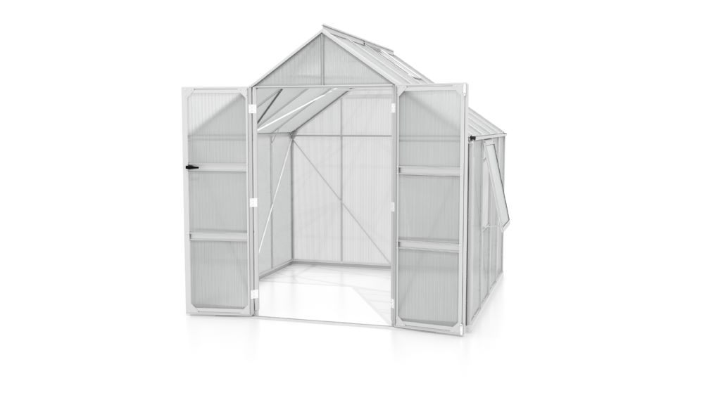 Produktbild Vitavia Gewächshaus mit Doppelschwingtüren Olymp 6700 HKP 6 mm bild 2