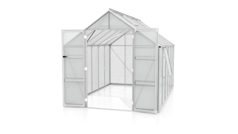Produktbild Vitavia Gewächshaus Olymp 9900 HKP 4 mm mit Doppelschwingtüren