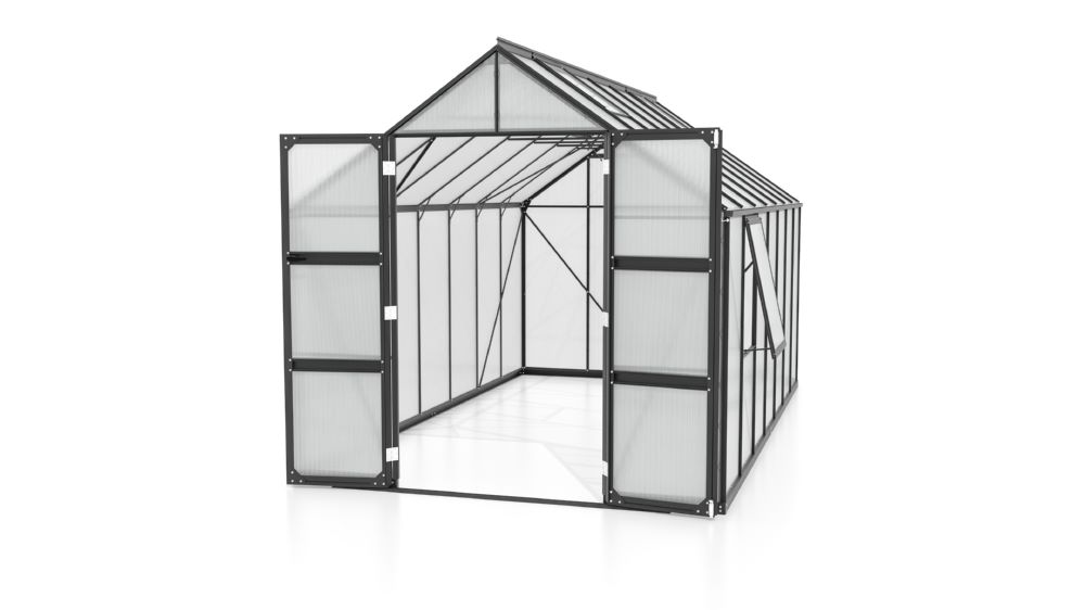 Produktbild Vitavia Gewächshausbausatz Olymp 11500 HKP 4 mm schwarz