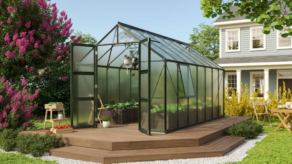 Produktbild Vitavia Gewächshaus Olymp 11500 HKP 4 mm smaragd bild 2