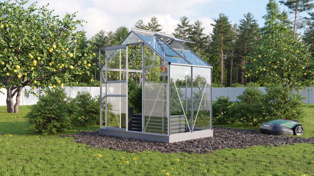 Produktbild Vitavia Gewächshaus Planet 2500 ESG 3 mm alu Set