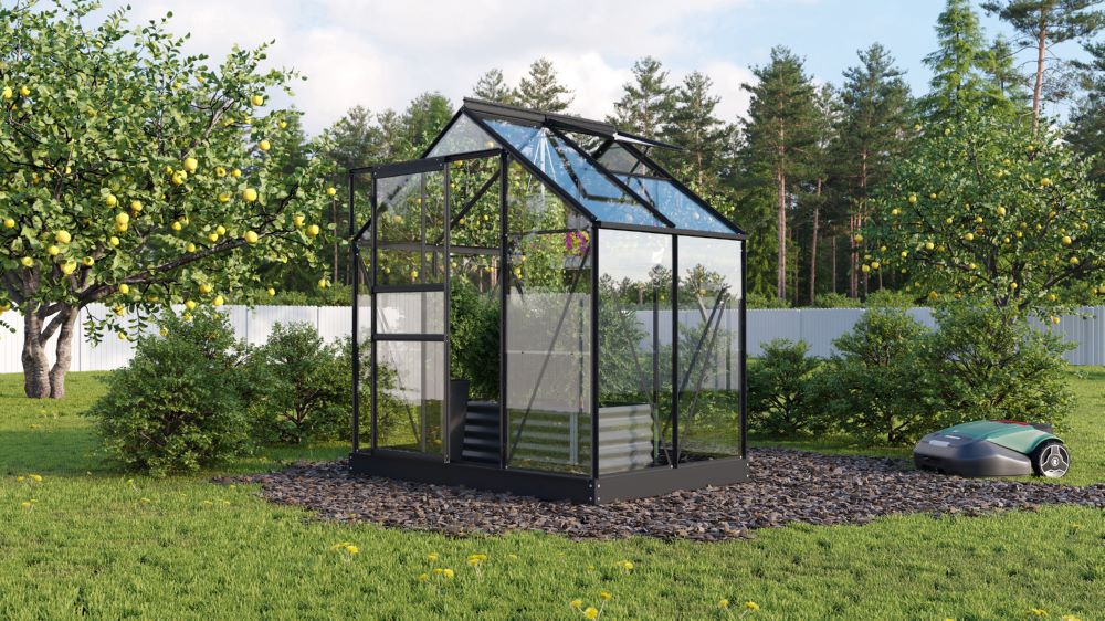 Produktbild Vitavia Planet 2500 ESG 3 mm schwarz - Set Breite 1950 mm