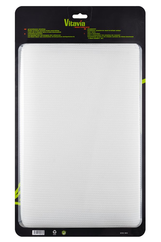 Produktbild Vitavia Schattiergewebe aus PE 2590 x 1830 mm weiss