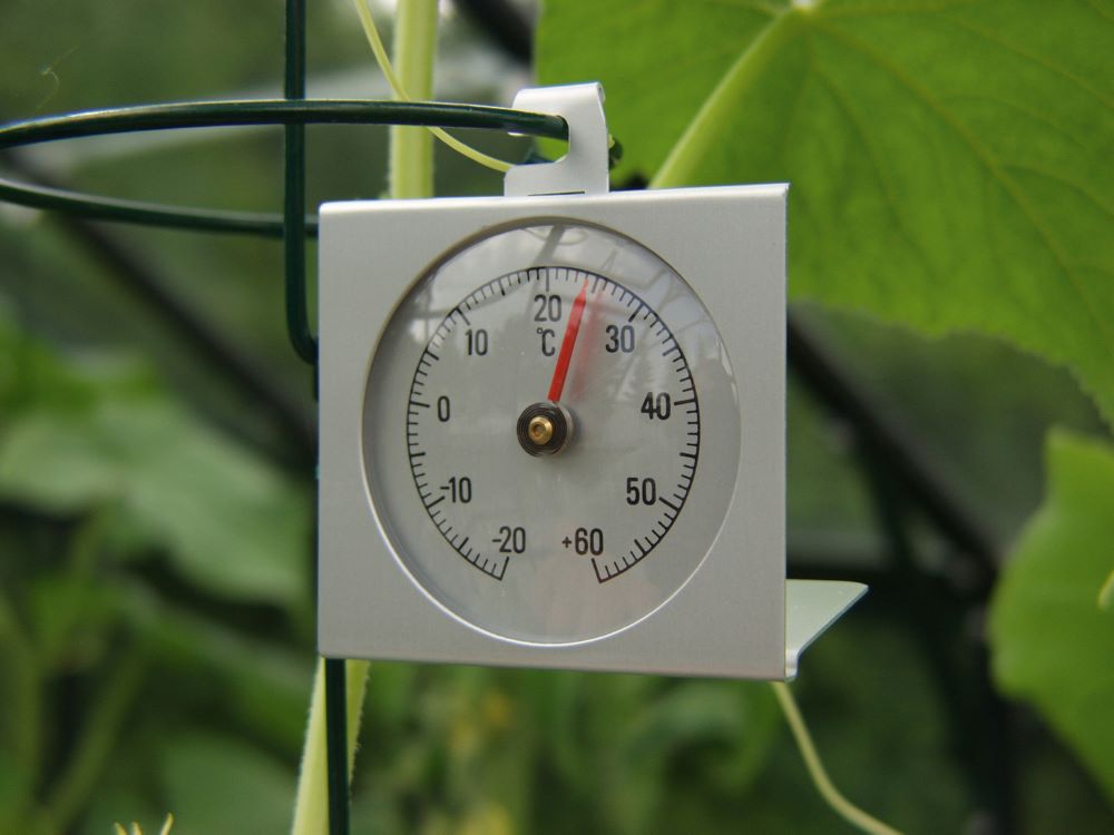 Produktbild Vitavia Thermometer für Gewächshäuser Aluminium
