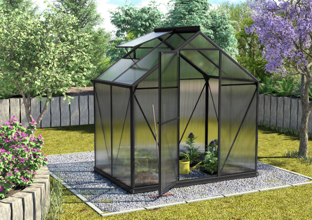 Produktbild Vitavia Gewächshausbausatz Triton Aluminiumprofil 1310 x 1977 mm