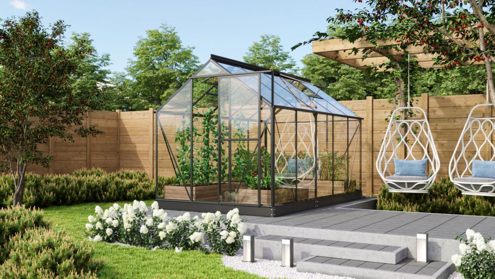 Produktbild Vitavia Gewächshausbausatz Triton 5000 Höhe Traufe 1234 mm bild 2