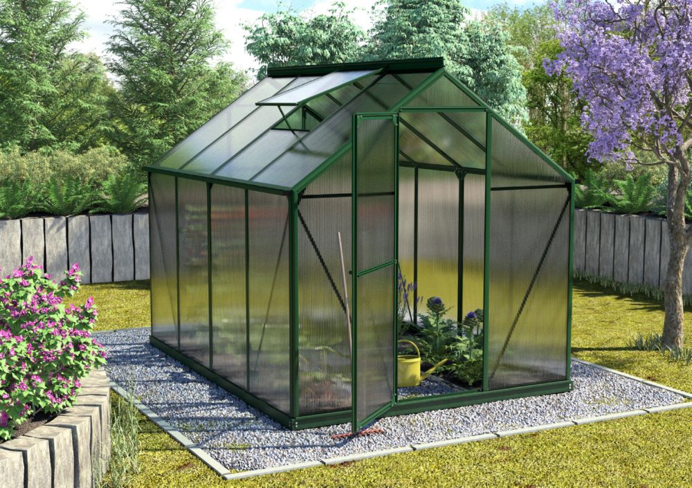 Produktbild Vitavia Gewächshaus Triton 5000 HKP 6 mm smaragd Breite 1977 mm bild 2