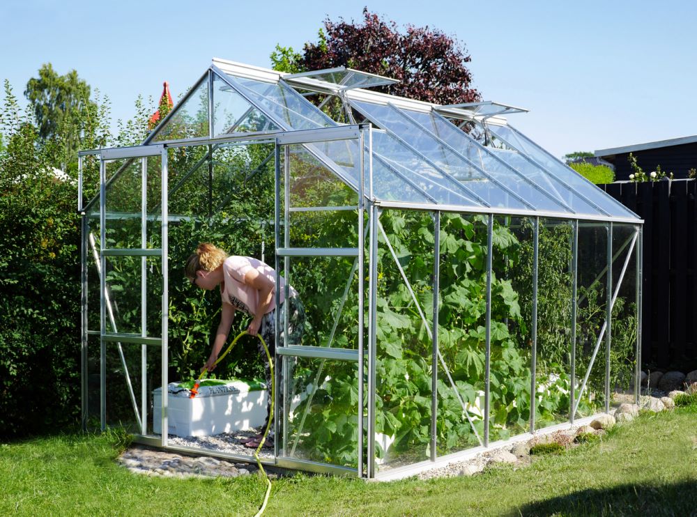 Produktbild Vitavia Gewächshaus Uranus 9900 ESG 3 mm alu bild 2