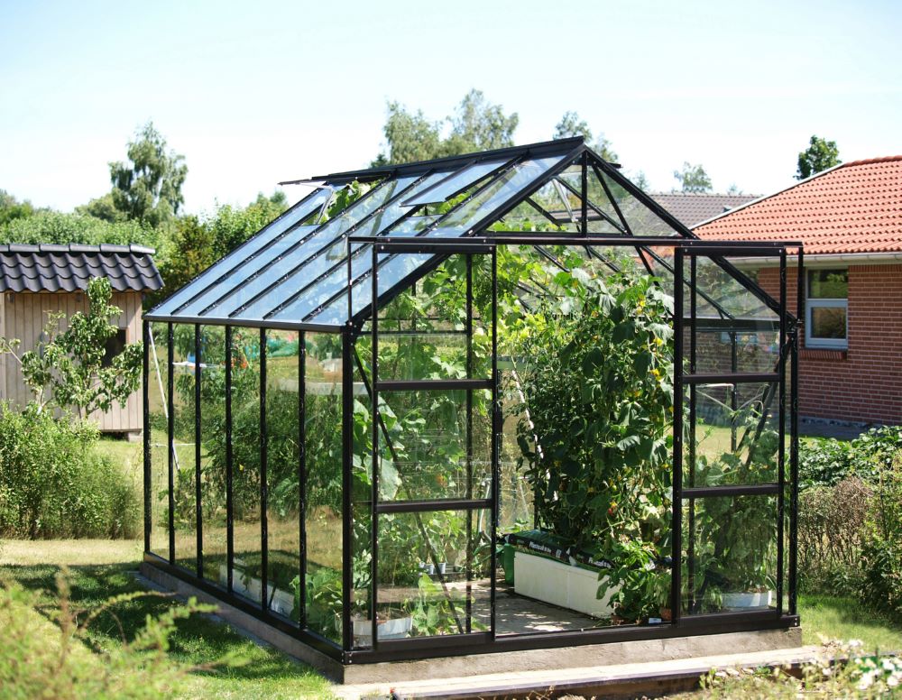 Produktbild Vitavia Gewächshaus Uranus 9900 ESG 3 mm schwarz bild 2