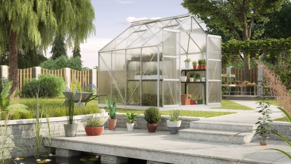 Produktbild Vitavia Gewächshausbausatz Uranus 6700 HKP 6 mm alu