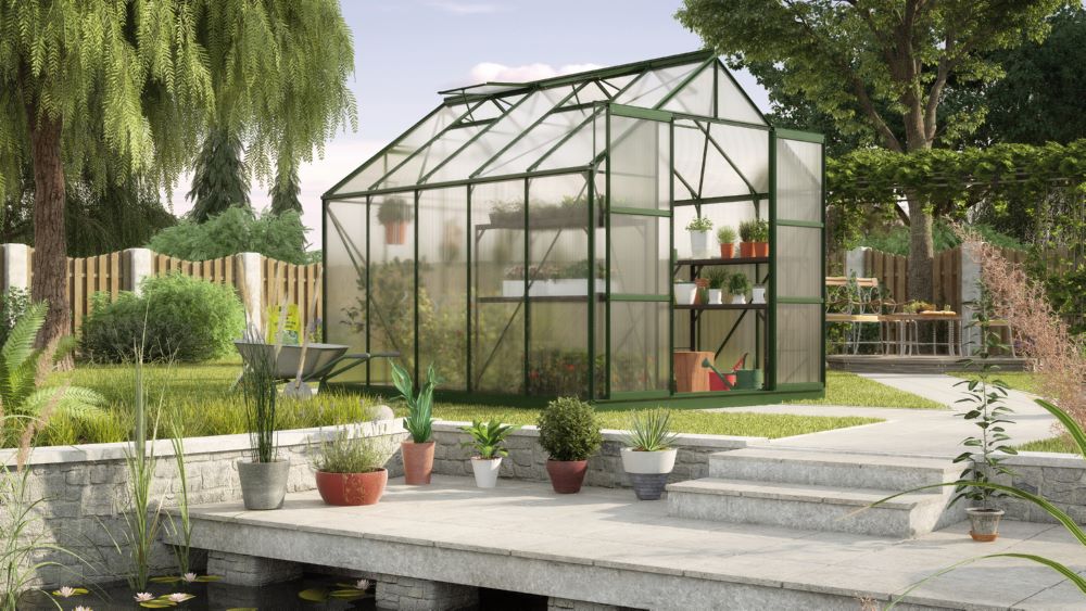 Produktbild Vitavia Gewächshaus Uranus 8300 HKP 6 mm smaragd