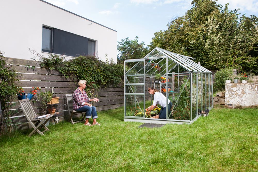 Produktbild Vitavia Gewächshaus Venus 6200 ESG 3 mm smaragd bild 3