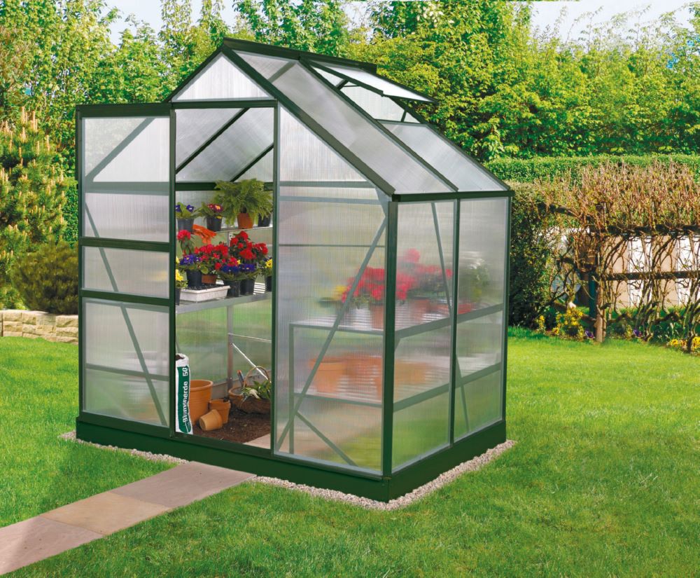 Produktbild Vitavia Gewächshausbausatz Venus 2500 HKP 6 mm smaragd