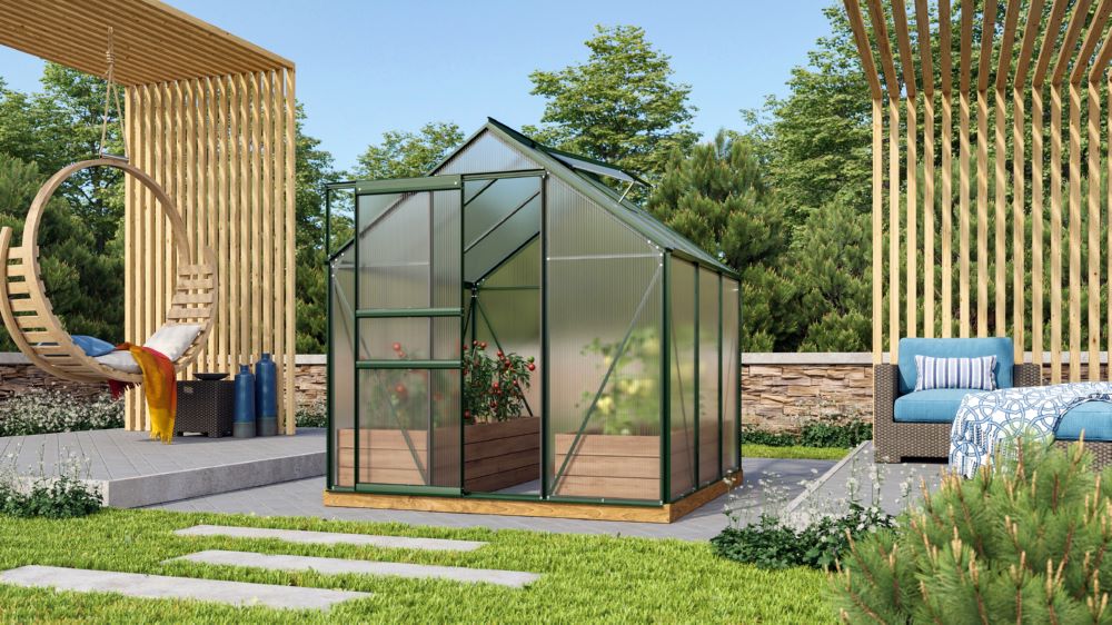 Produktbild Vitavia Gewächshaus Venus 3800 HKP 4 mm smaragd