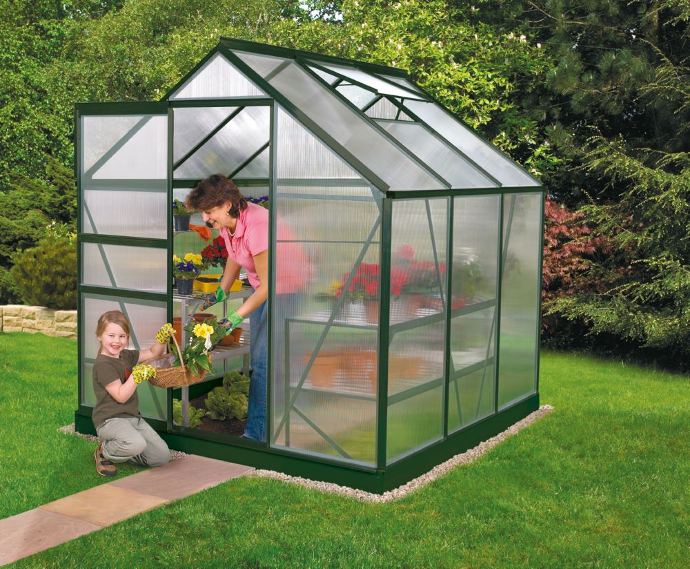 Produktbild Vitavia Gewächshausbausatz Venus 3800 HKP 6 mm smaragd