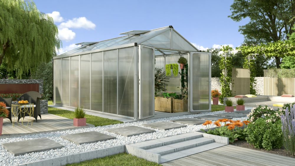 Produktbild Vitavia Gewächshausbausatz Zeus Comfort 13800 HKP 10 mm bild 2