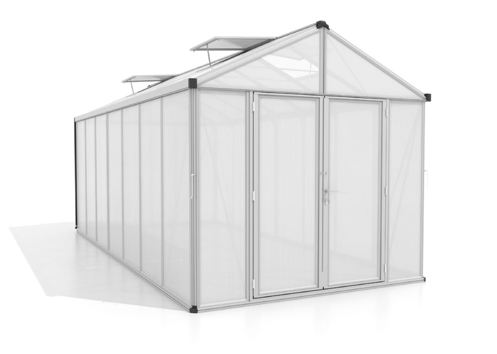 Produktbild Vitavia Gewächshaus Zeus Comfort 13800 HKP 16 mm Aluminium