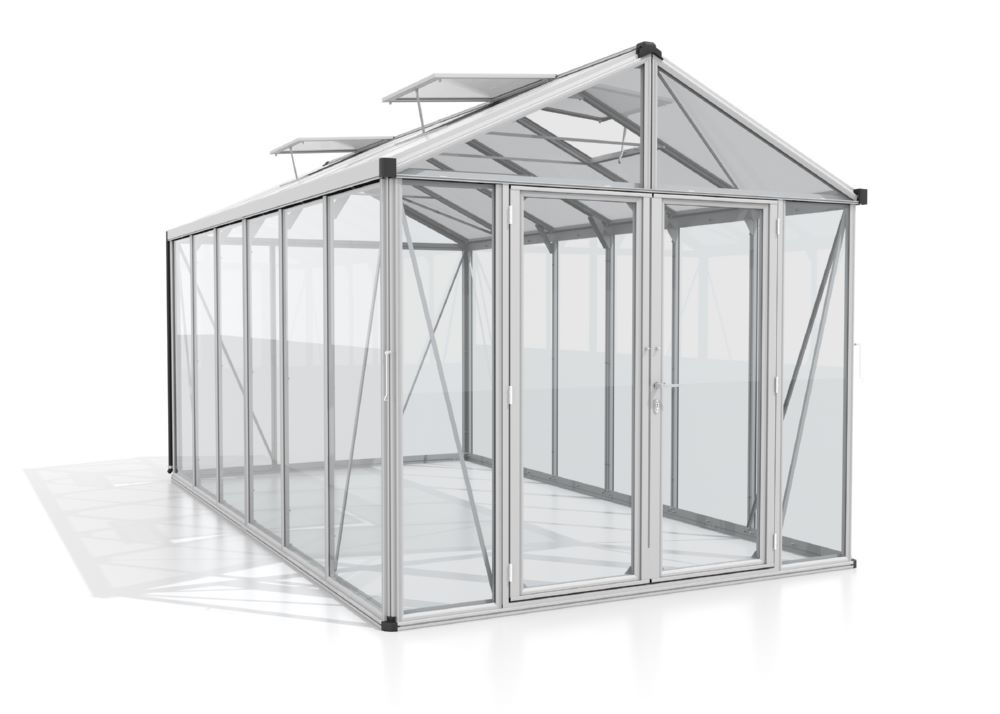 Produktbild Vitavia Gewächshausbausatz Zeus Comfort 11900 ESG/HKP Aluminium