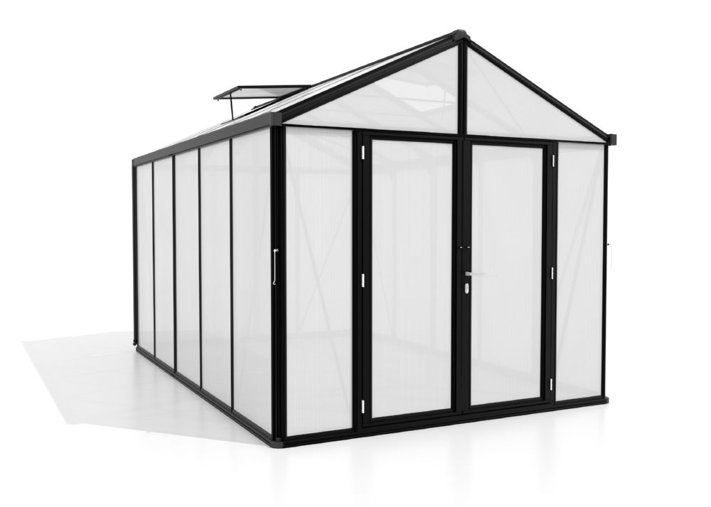 Produktbild Vitavia Gewächshaus Zeus Comfort 10000 HKP 16 mm schwarz