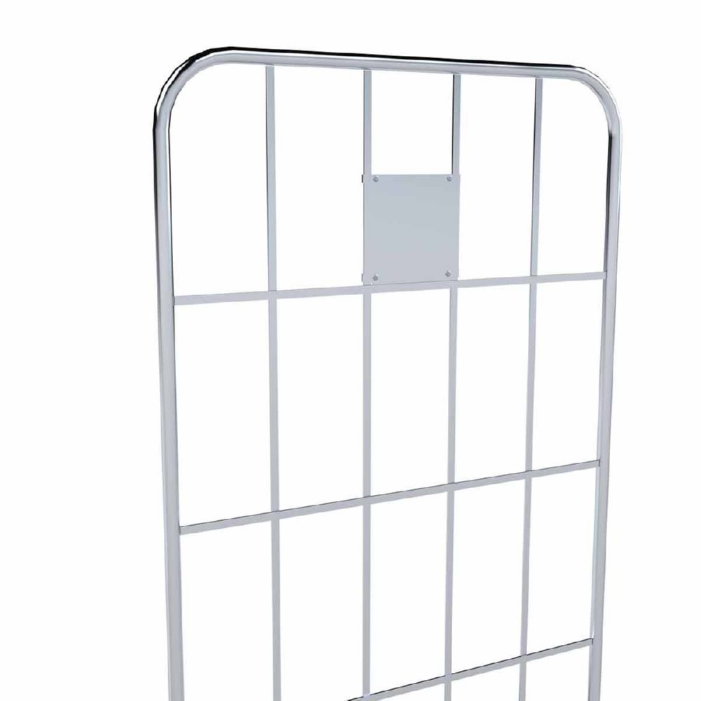 Produktbild ESB Blechtafel für Rollbehälter Seitengitter H 166 mm