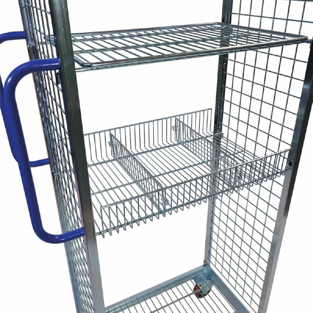 Produktbild ESB Kommissionierwagen KT 2 405 x 700 x 1555 mm bild 4