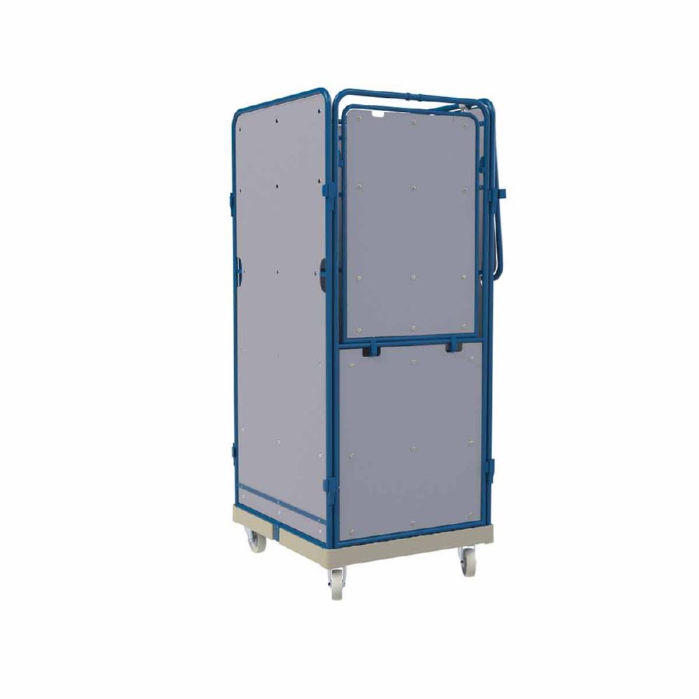 Produktbild ESB Logistik Rollbox 1589 KU 5 seitig Farbe grau H 1589 mm bild 4