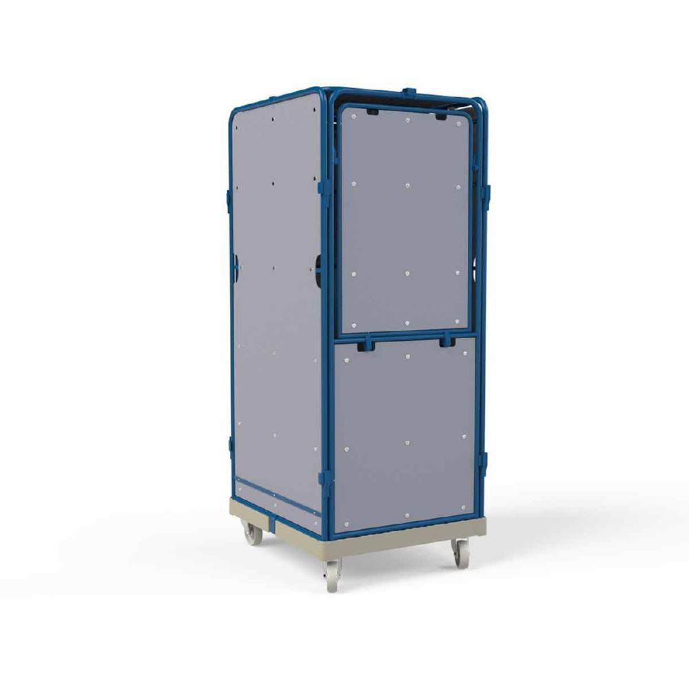 Produktbild ESB Logistik Rollbox 1589 KU 5 seitig Farbe grau H 1589 mm bild 6