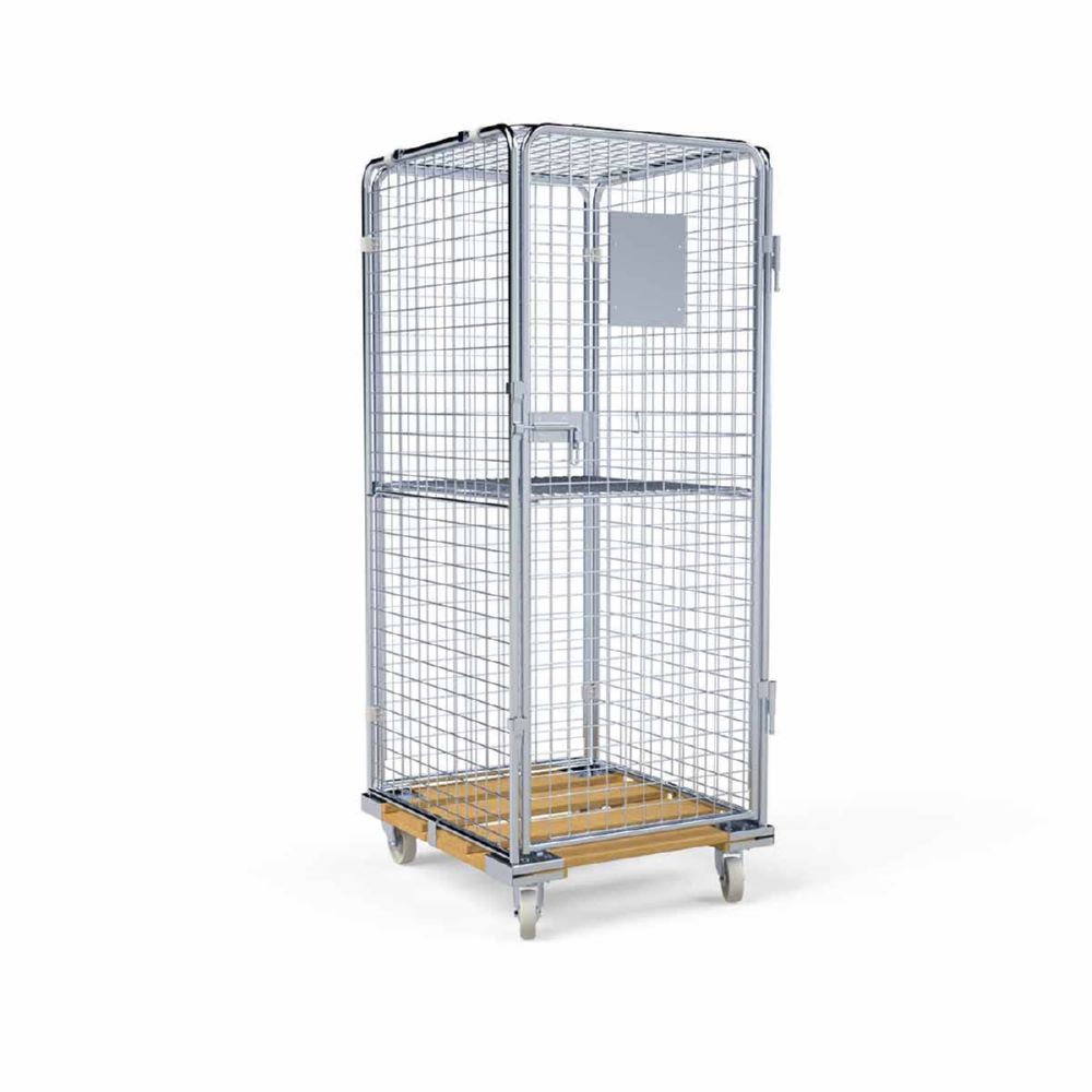 Produktbild ESB Rollbehälter ADB 1600 HO klappbar 724 x 810 x 1810 mm bild 2