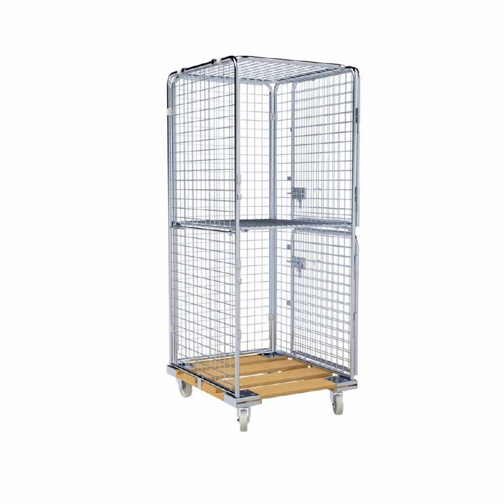 Produktbild ESB Rollbehälter ADB 1600 HO 2 Türen 724 x 810 x 1810 mm bild 4