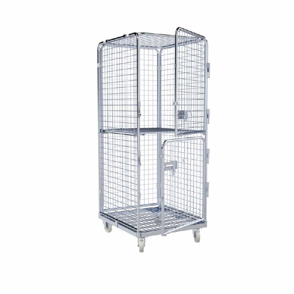 Produktbild ESB Rollbehälter ADB 1600 ME Zwischenboden klappbar H 1810 mm bild 2