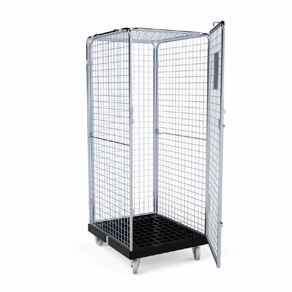 Produktbild ESB Rollbehälter ADB 1600 KU 5 seitig in schwarz H 1810 mm bild 3