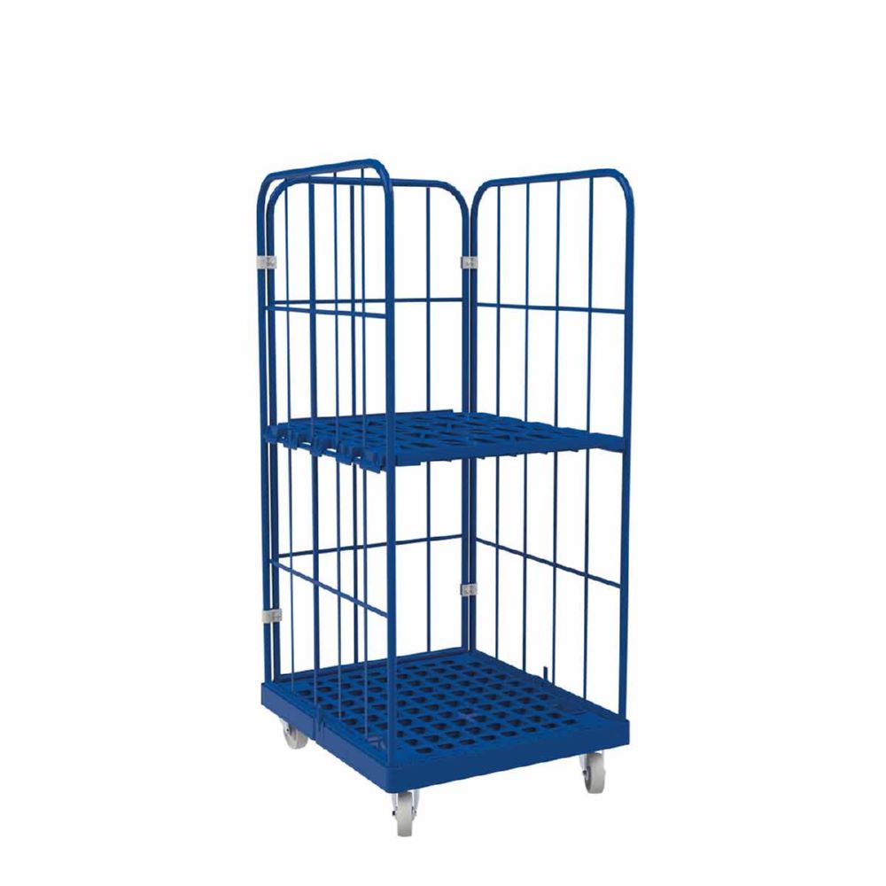 Produktbild ESB Rollbehälter 1450 KU in blau 724 x 815 mm bild 2