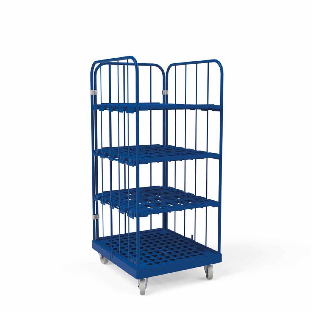 Produktbild ESB Rollbehälter 1450 KU in blau 724 x 815 mm bild 5