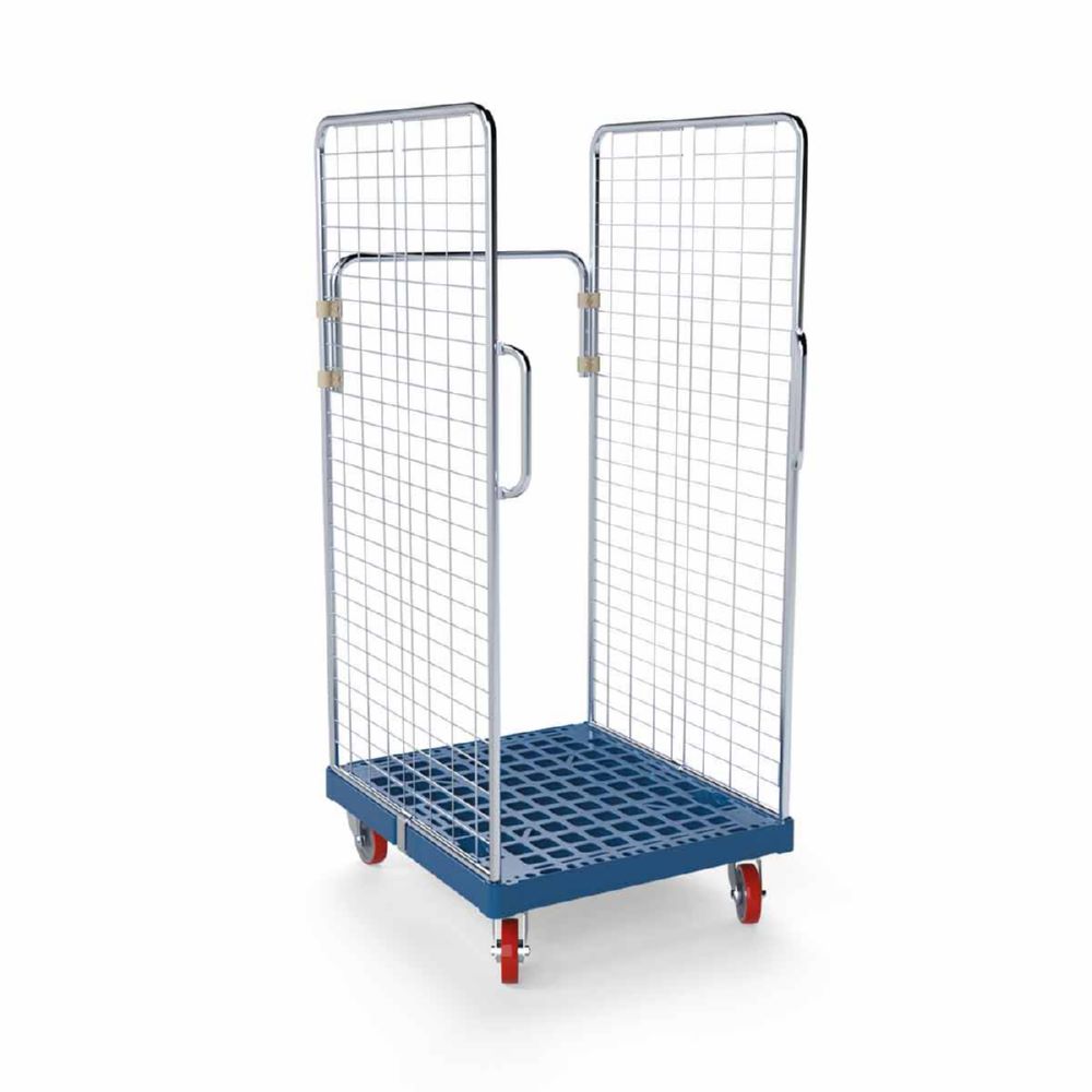 Produktbild ESB Rollbehälter 1450 KU 2 Handgriffe blau 724 x 815 x 1655 mm bild 6