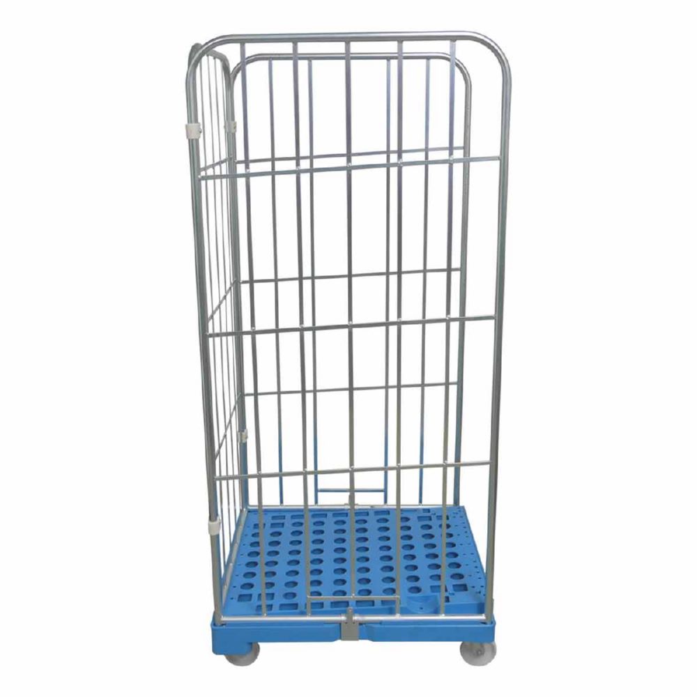 Produktbild ESB Rollbehälter 1600 KU blau Schrägboden 724 x 815 x 1782 mm bild 2