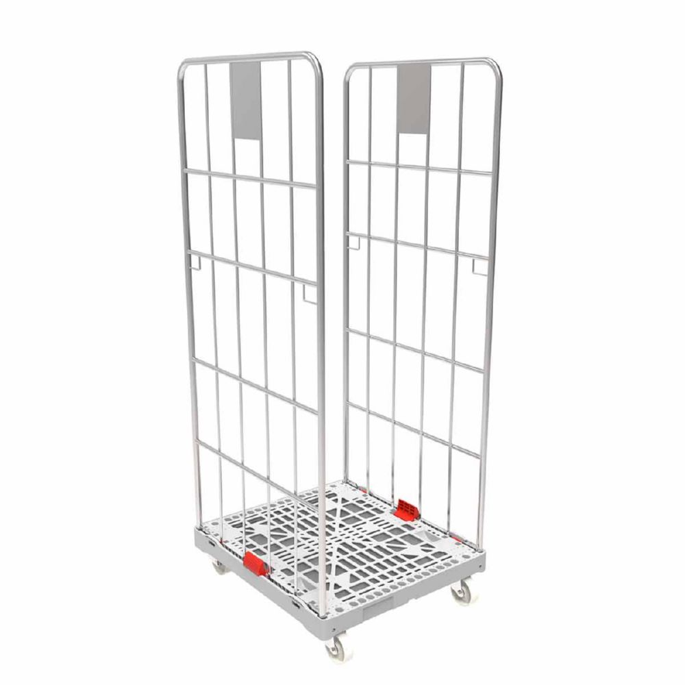 Produktbild ESB Rollbehälter 1725 KU mit Komformsystem grau H 1840 mm