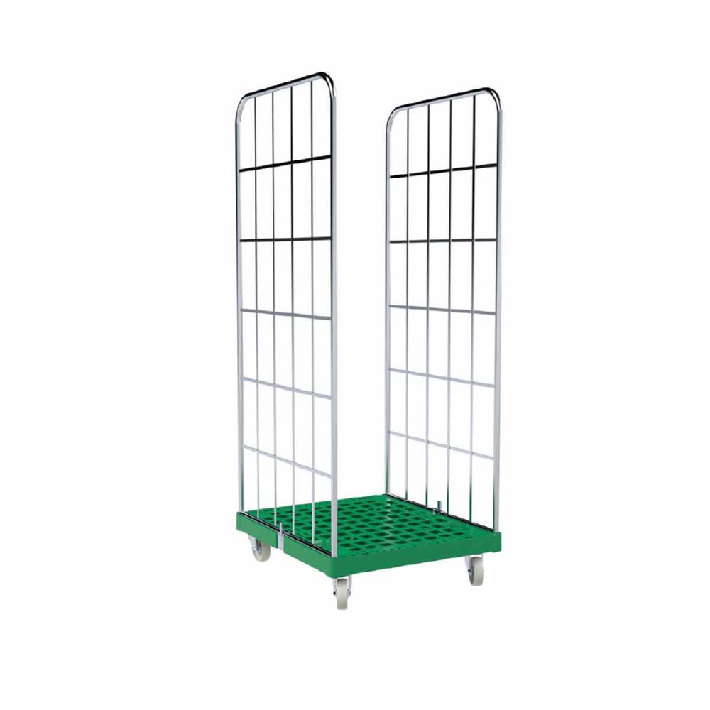 Produktbild ESB Rollbehälter 1650 KU Cr3 grün 724 x 815 x 1830 mm