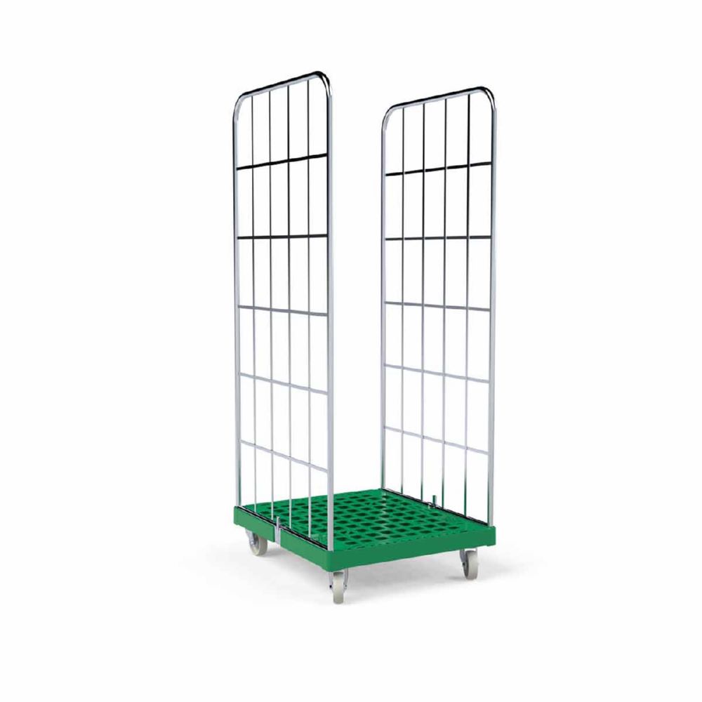 Produktbild ESB Rollbehälter 1650 KU Cr3 grün 724 x 815 x 1830 mm bild 2