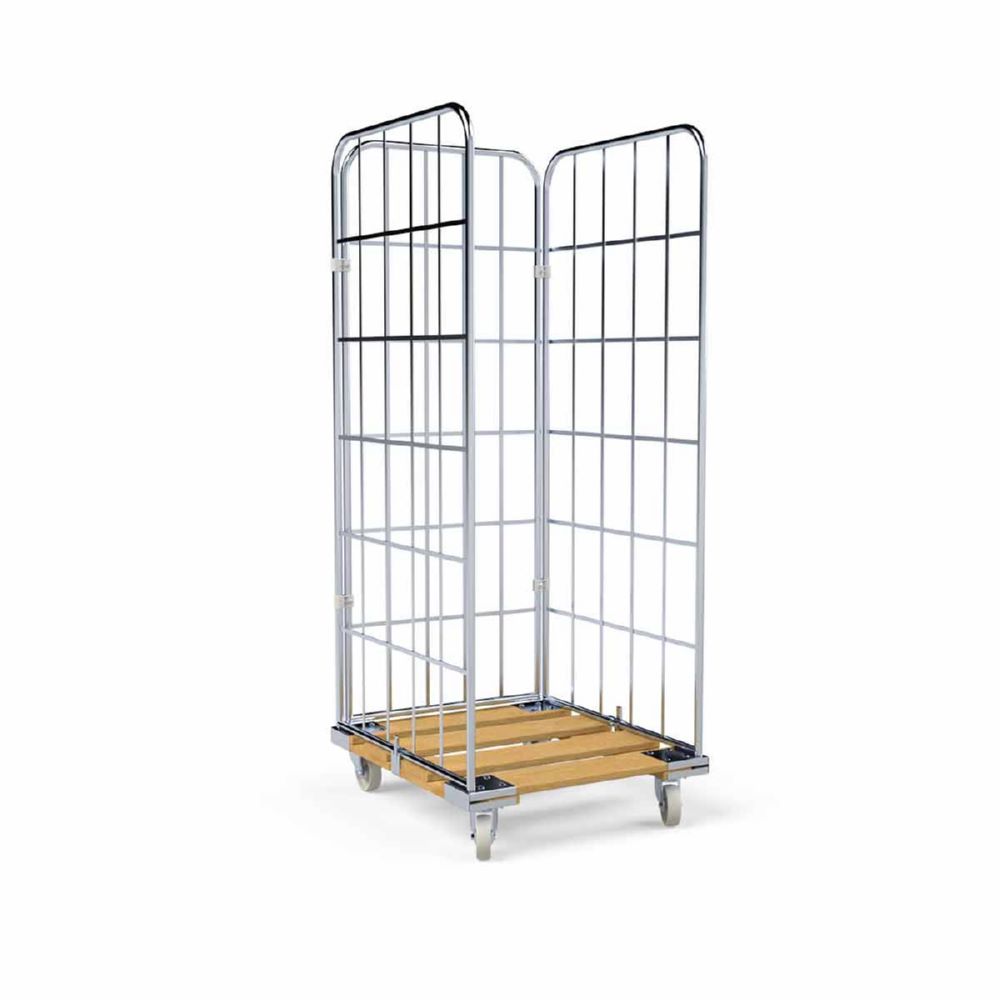 Produktbild ESB Rollbehälter 1650 HO 3 seitig 724 x 810 x 1830 mm bild 2