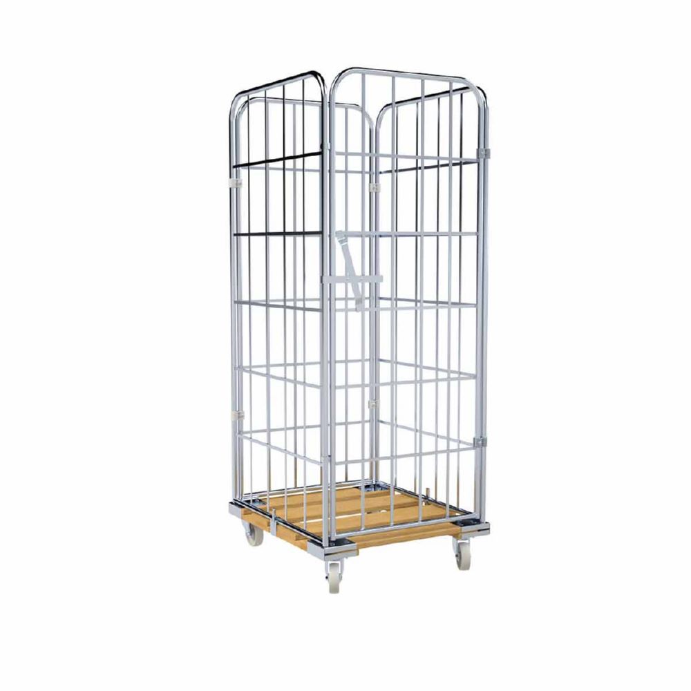 Produktbild ESB Rollbehälter 1650 HO 4 seitig 1 Vorderwand 724 x 810 x 1830 mm