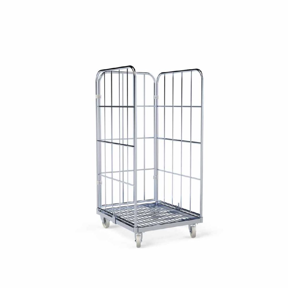 Produktbild ESB Rollbehälter 1350 ME 3 seitig 710 x 800 x 1530 mm bild 2