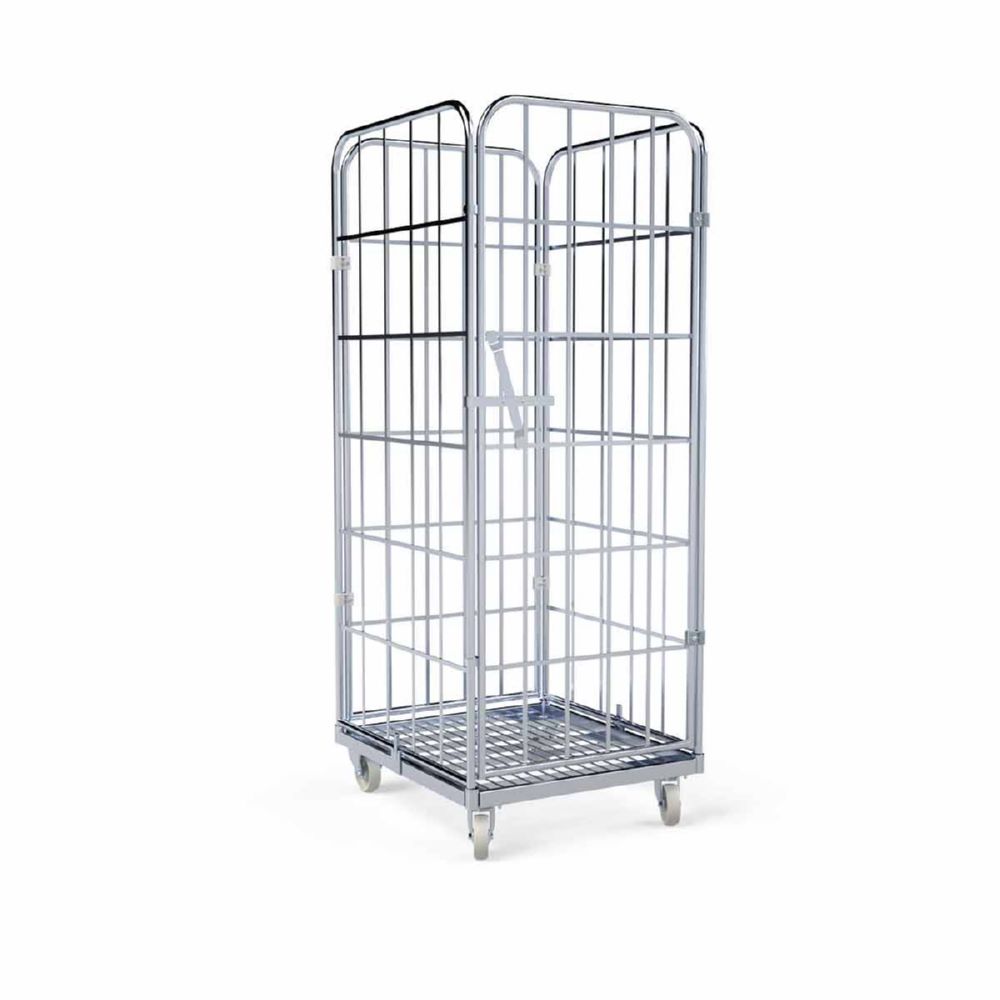 Produktbild ESB Rollbehälter mit Gitter 1650 ME 710 x 800 x 1850 mm bild 2