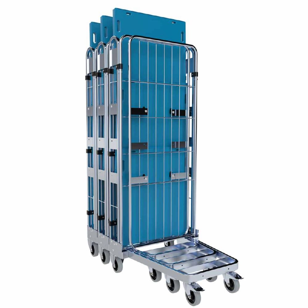 Produktbild ESB Rollbehälter nestbar 1550 KU klappbar H 1770 mm bild 3