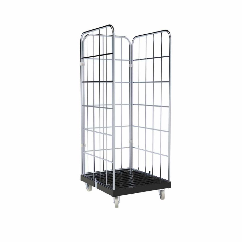 Produktbild ESB Rollbehälter 1650 KU Cr 3 schwarz H 1830 mm