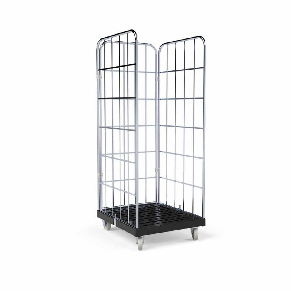 Produktbild ESB Rollbehälter 1650 KU Cr 3 schwarz H 1830 mm bild 2