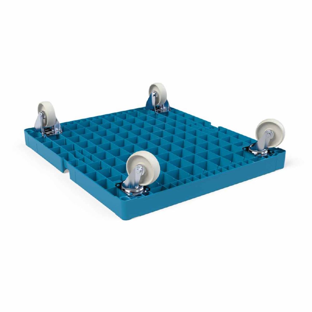 Produktbild ESB Rollplatte KU d108PP blau Maße 724 x 815 x 192 mm bild 3