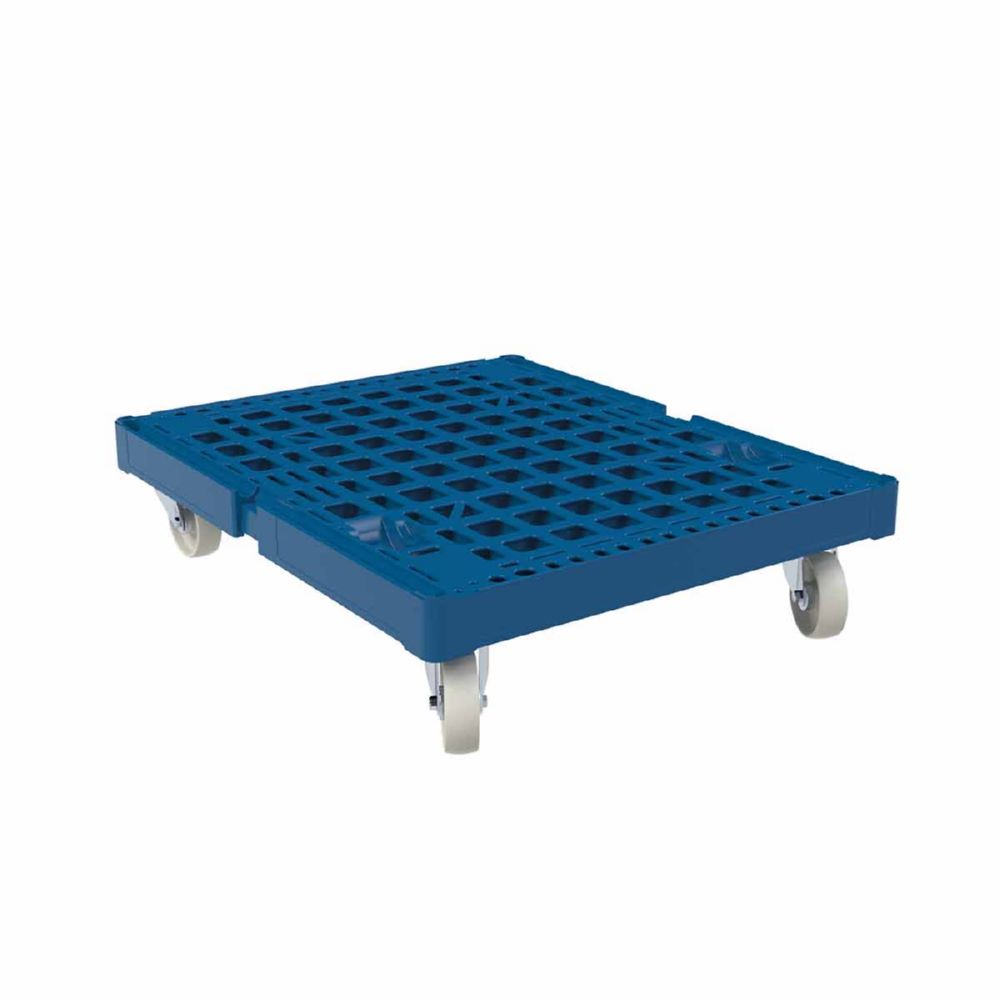Produktbild ESB Rollplatte KU d 108 PP blau Maße 682 x 815 x 192 mm